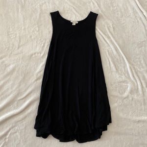 Black tank skater dress